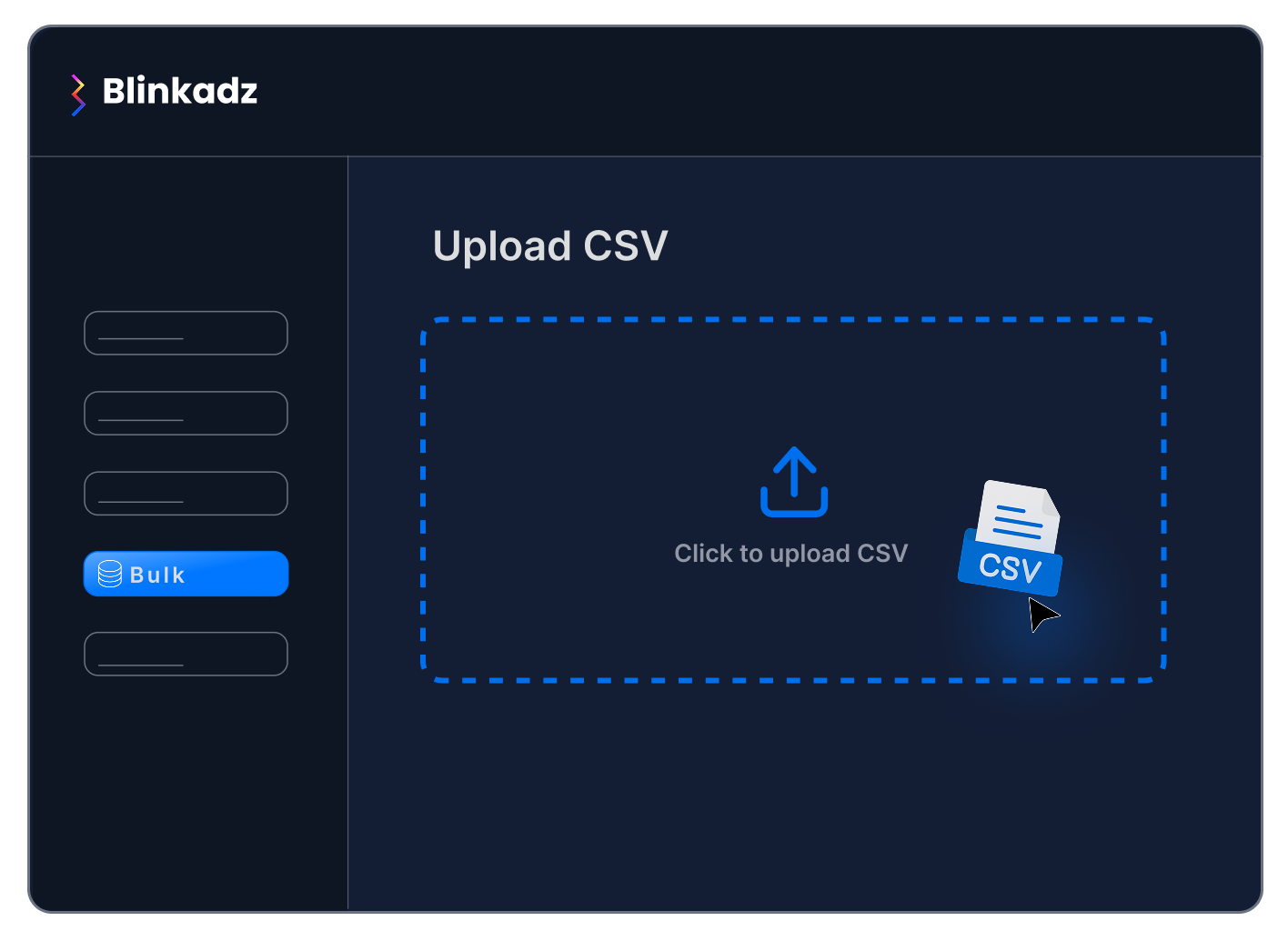 Step 1: Upload CSV